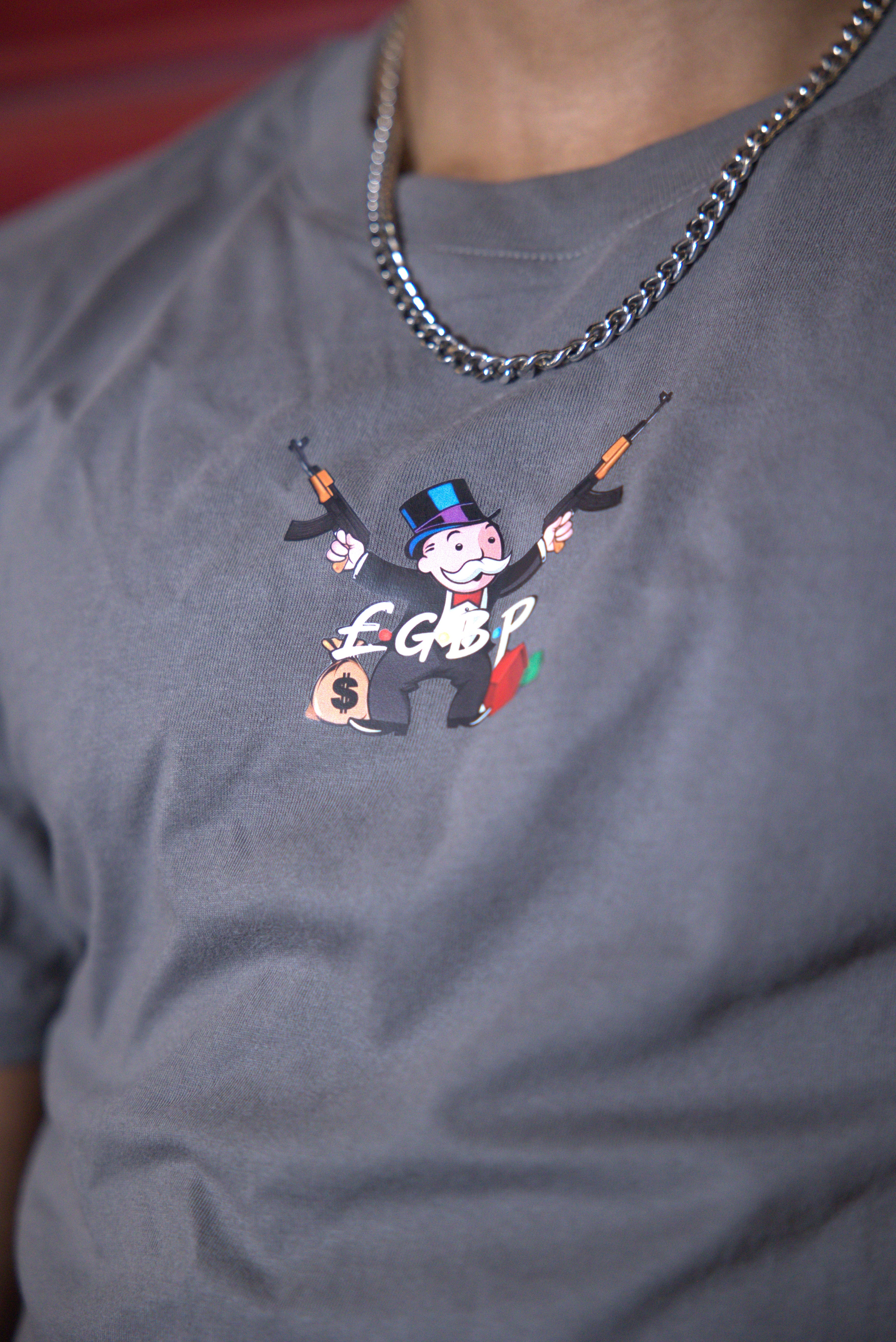 Gbp grey daffy duck imited edition shirt