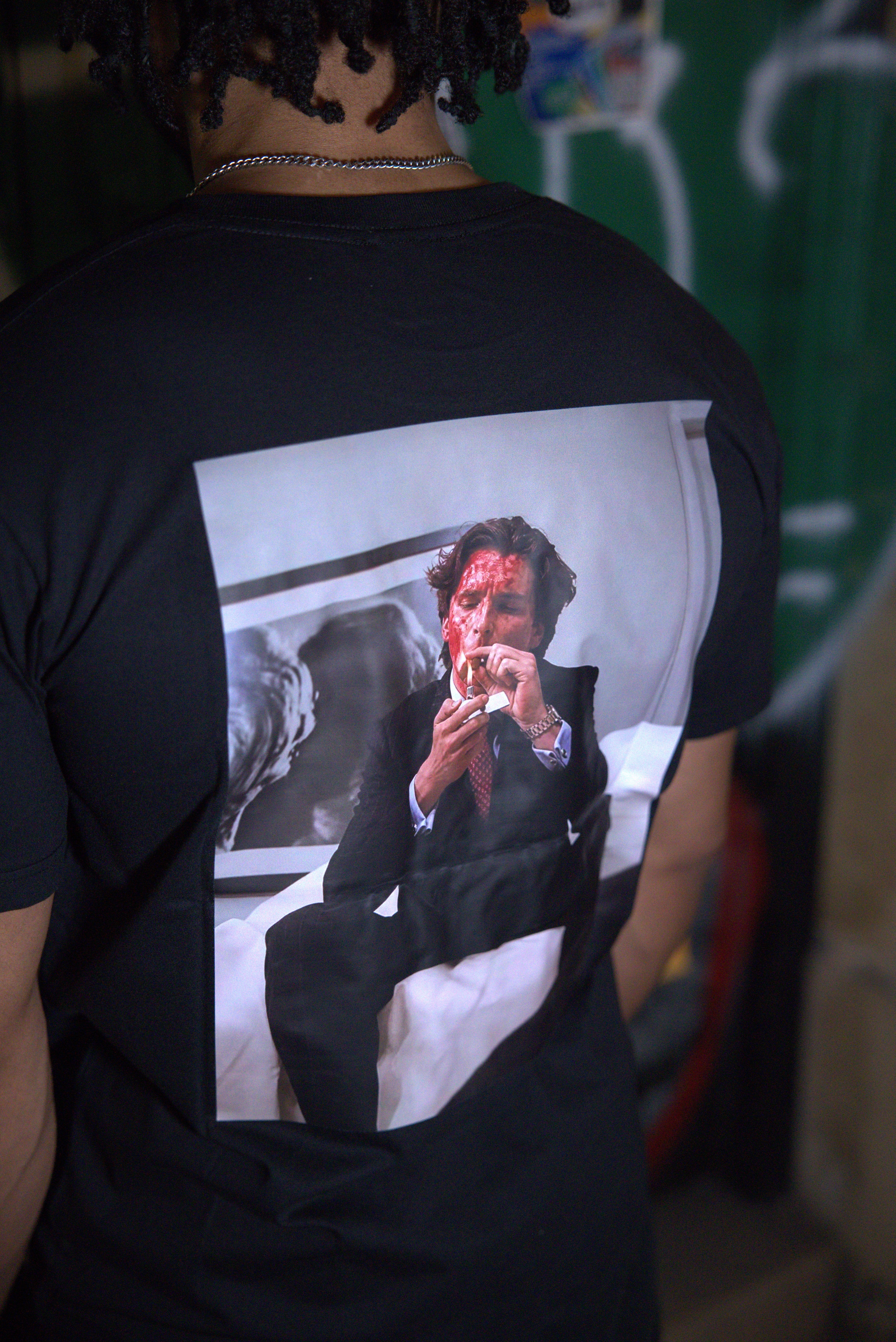 GBP England black t-shirt back print, Sociopath Collection graphic design