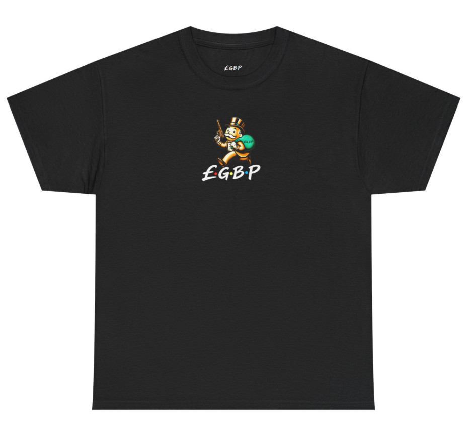 GBP X "THE SAINT" (BLACK TEE)