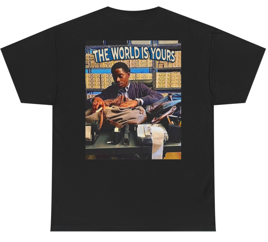 GBP X "THE SAINT" (BLACK TEE)